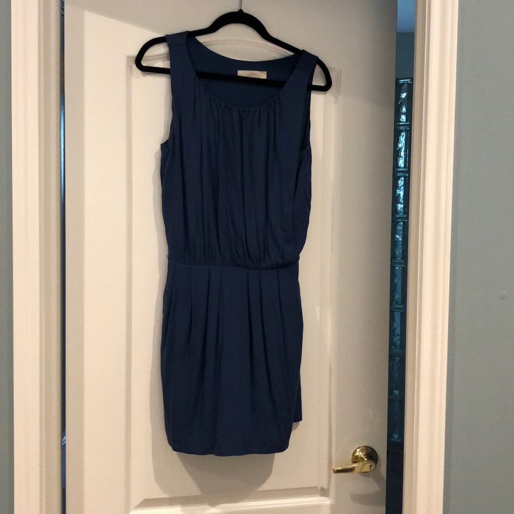 Blue dress